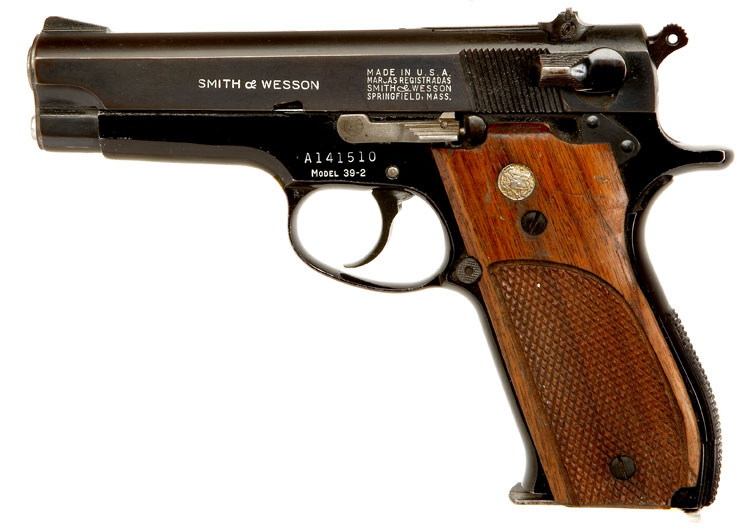 Deactivated Smith & Wesson Model 39-2 Automatic Pistol
